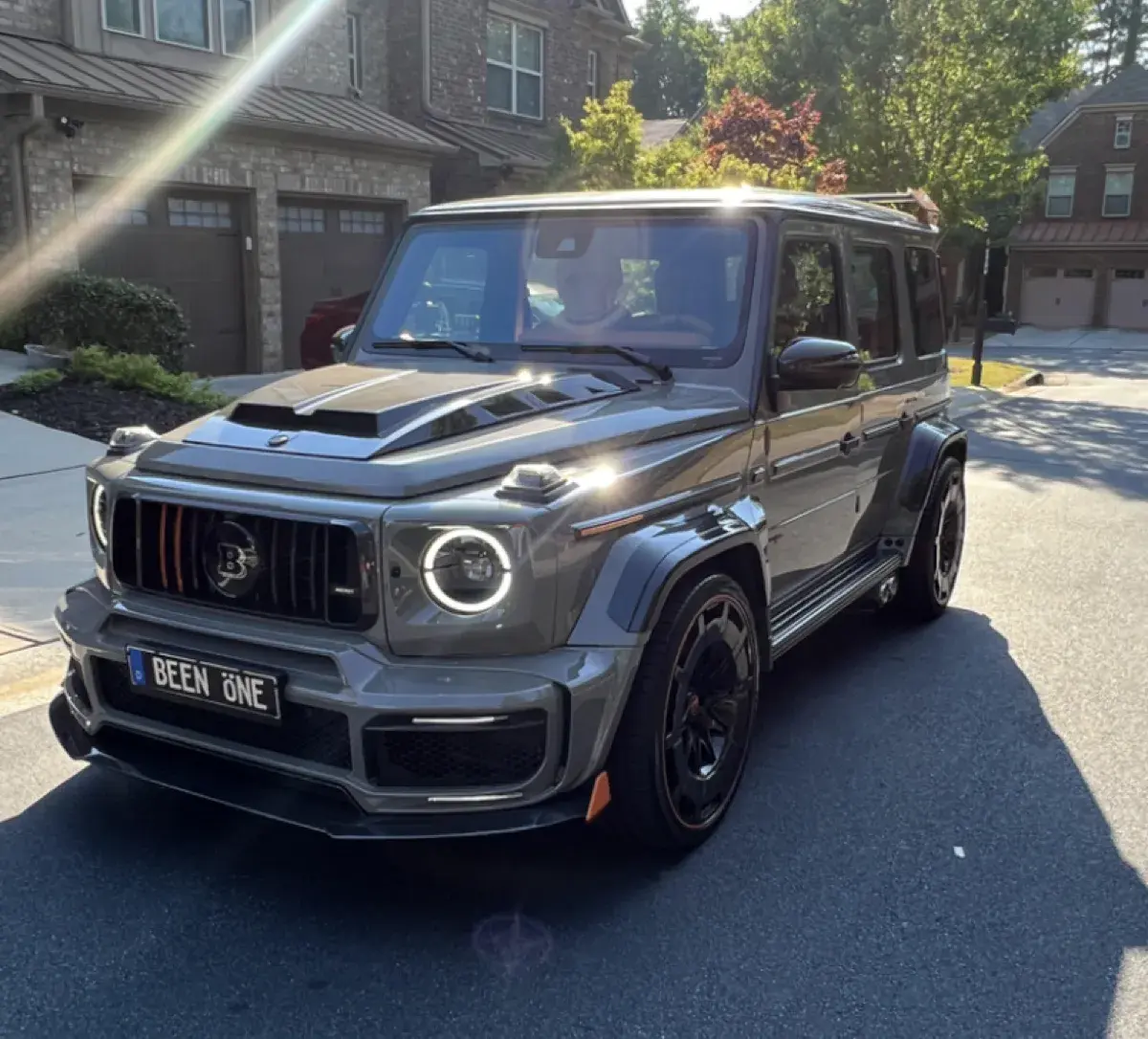 Mercedes-Benz G-Wagon after mobile detailing in Atlanta by Clutch Detail